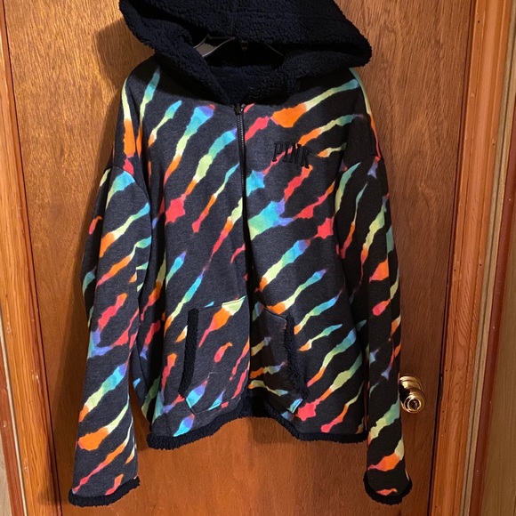 !!PINK!! Reversible teddy jacket - Picture 3 of 5